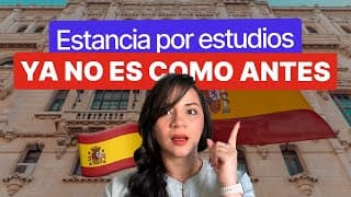 🎓  ¿Vale la pena venir a España con estancia por estudios en 2025? Después del nuevo reglamento